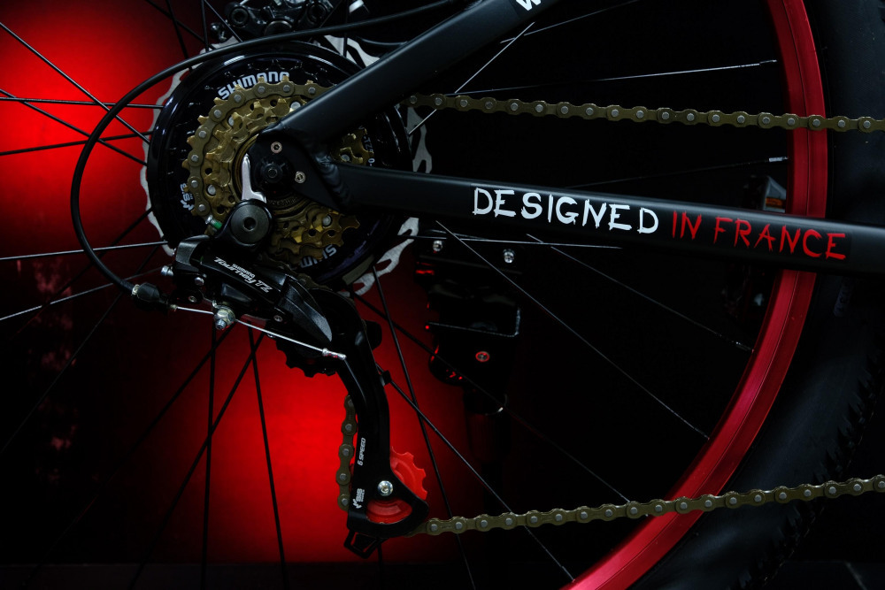 Lorak Joker Lite 26 Матовый Чёрный/Красный