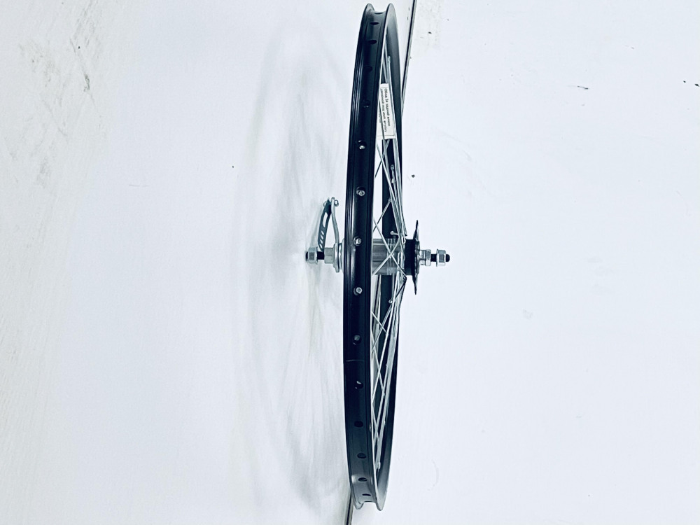 Обод 24 задний алюминиевый двойной под импортную втулку тормозную черный, код 33186