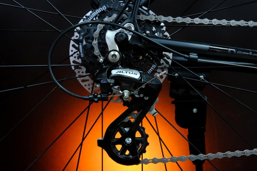 Lorak Sel 9150 Матовый Чёрный/Оранжевый 23р (на рост 189-205)