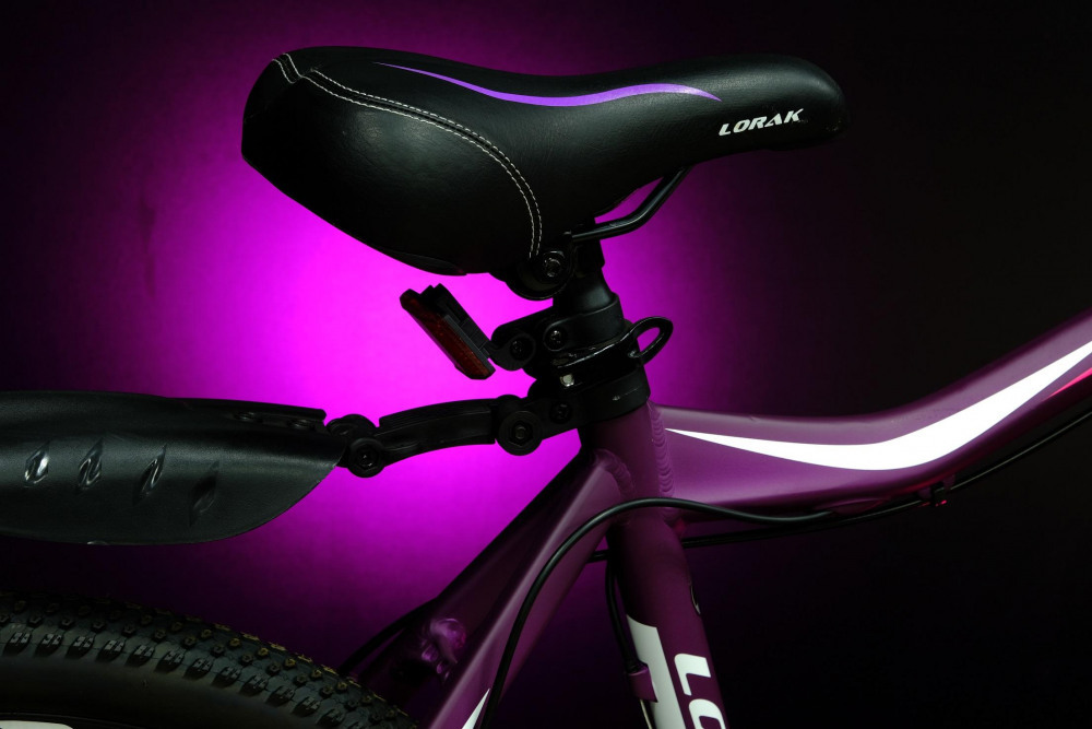 Lorak Glory 100 Матовый Фиолетовый/Розовый рама 17 (на рост 155-173)