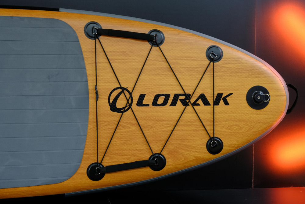 Сапборд Lorak 910 (335*84*15)серое дерево, код 77910