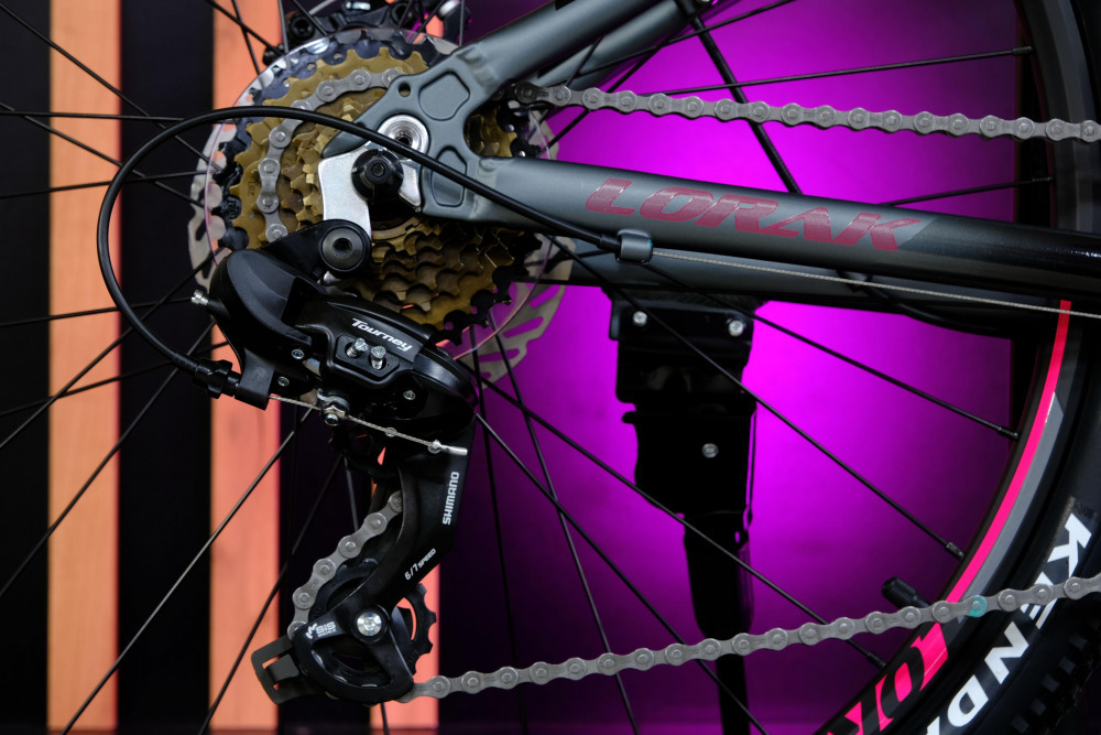 LORAK MAX 150 Матовый Серый/Розовый 13р (на рост 130-148)