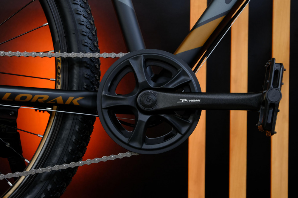 LORAK Safe 27,5 HD Матовый Черный/Коричневый рама 19 (на рост 171-182)